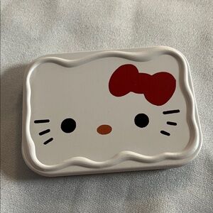 Hello Kitty Tin Box with Red Bow